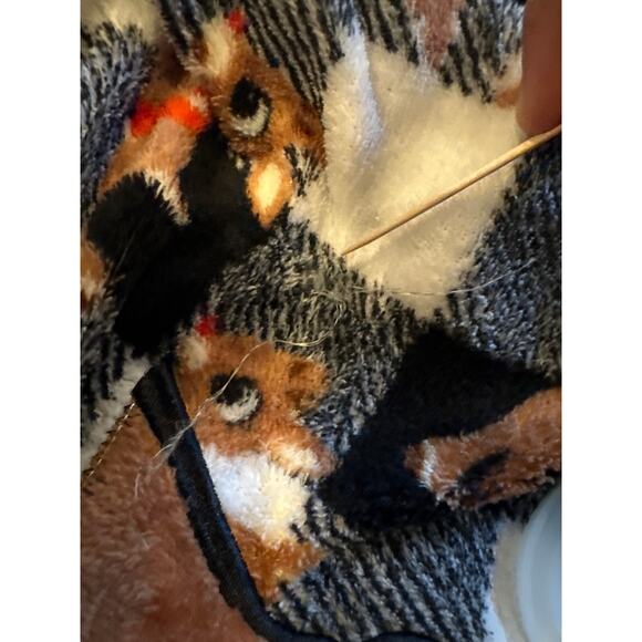 Rudolph the Red Nosed Reindeer Union Suit Women's Pajamas One Piece Size Medium - Picture 9 of 9